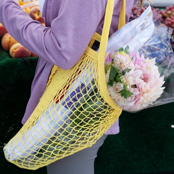 NWT GUUD net shopping totes washable - Picture 3 of 6